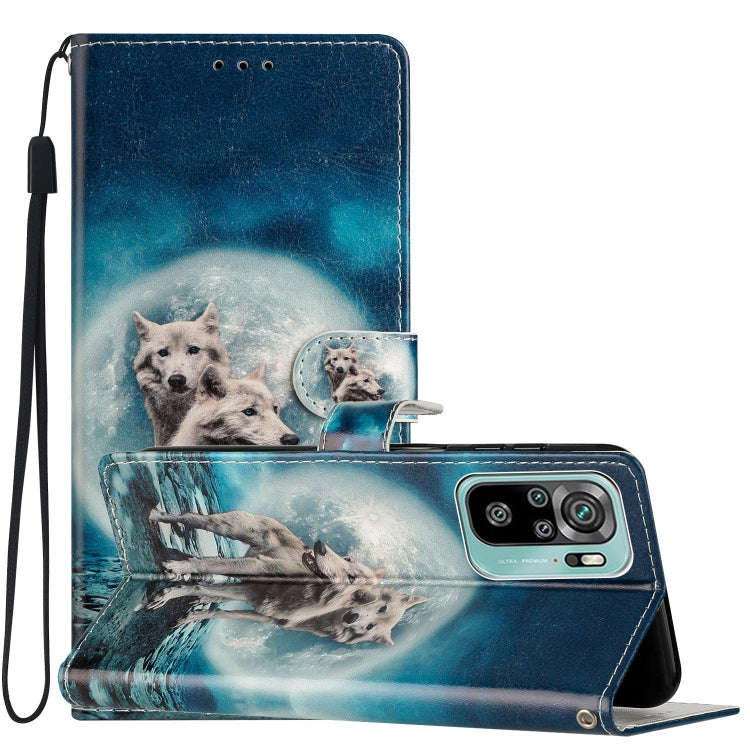 Colored Drawing Leather Phone Case, For Xiaomi Redmi Note 10 4G, For Xiaomi Redmi 9A, For Xiaomi ...
