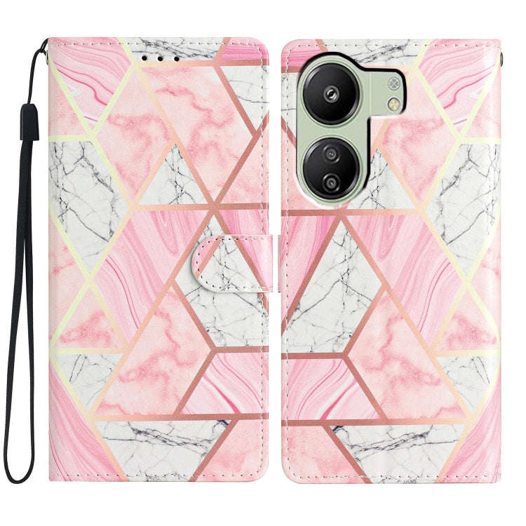 Colored Drawing Leather Phone Case, For Xiaomi Redmi 13C, For Xiaomi Redmi 12C, For Xiaomi Redmi ...