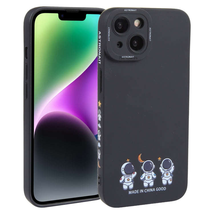 Astronaut Pattern TPU Phone Case, For iPhone 14 Plus, For iPhone 14, For iPhone 14 Pro, For iPhon...