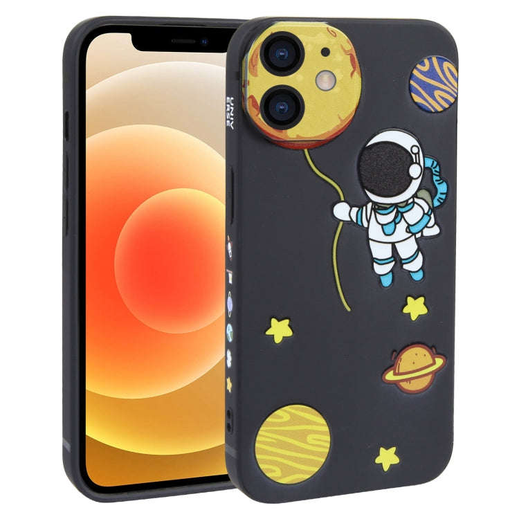 Hug Moon Astronaut Pattern TPU Phone Case, For iPhone 14 Plus, For iPhone 14, For iPhone 14 Pro, ...