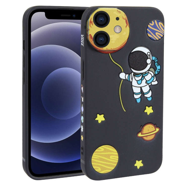 Hug Moon Astronaut Pattern TPU Phone Case, For iPhone 14 Plus, For iPhone 14, For iPhone 14 Pro, ...