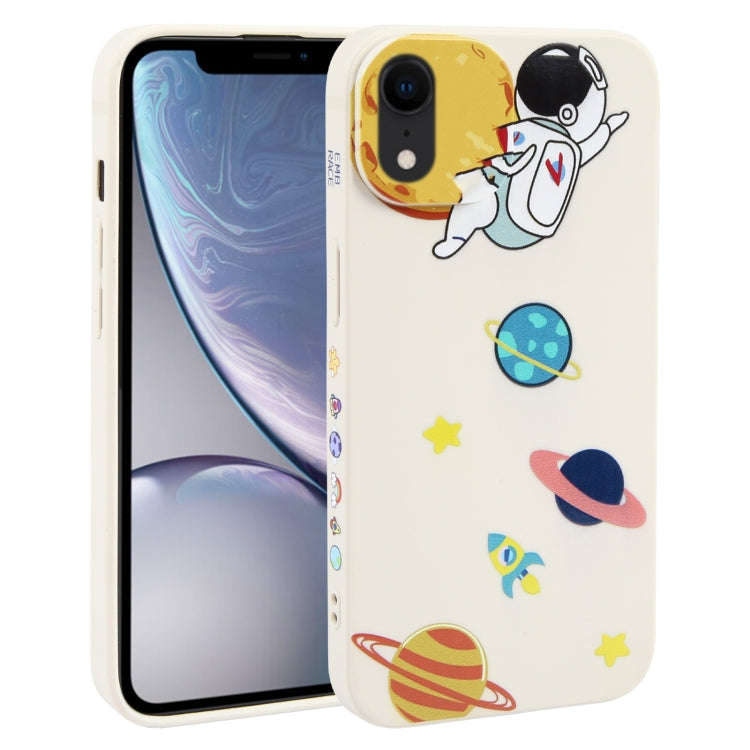 Hug Moon Astronaut Pattern TPU Phone Case, For iPhone 14 Plus, For iPhone 14, For iPhone 14 Pro, ...