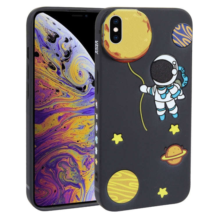 Hug Moon Astronaut Pattern TPU Phone Case, For iPhone 14 Plus, For iPhone 14, For iPhone 14 Pro, ...