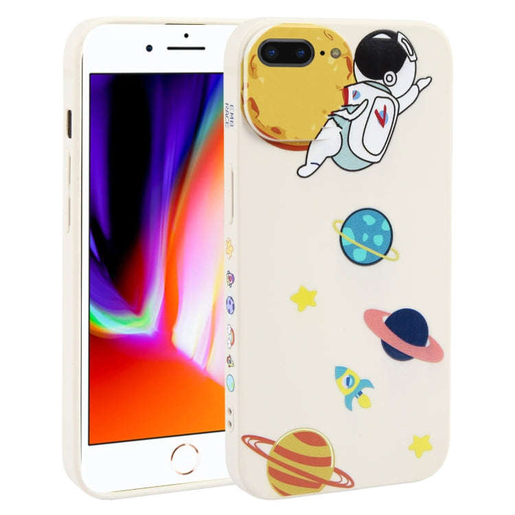 Hug Moon Astronaut Pattern TPU Phone Case, For iPhone 14 Plus, For iPhone 14, For iPhone 14 Pro, ...