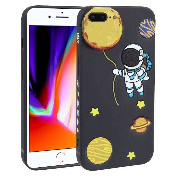 Hug Moon Astronaut Pattern TPU Phone Case, For iPhone 14 Plus, For iPhone 14, For iPhone 14 Pro, ...