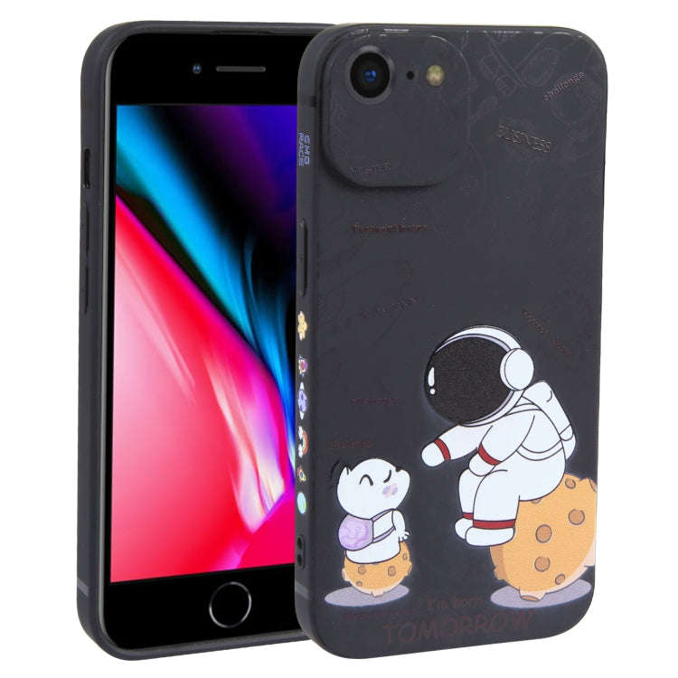 Astronaut Pattern Frosted TPU Phone Case, For iPhone 14 Plus, For iPhone 14, For iPhone 14 Pro, F...