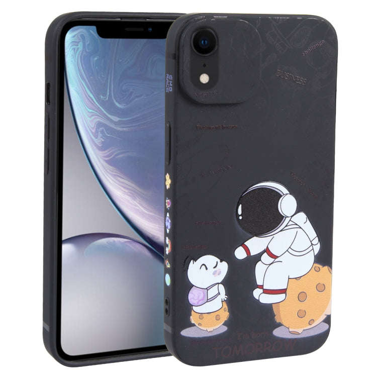 Astronaut Pattern Frosted TPU Phone Case, For iPhone XS / X, For iPhone XR, For iPhone XS Max, Fo...