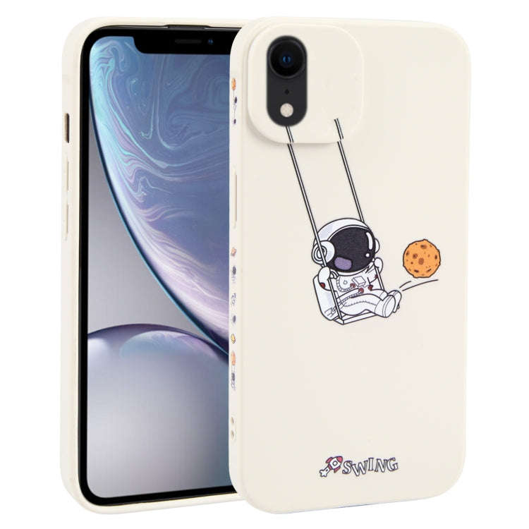 Astronaut Swinging Pattern TPU Phone Case, For iPhone XS / X, For iPhone XR, For iPhone XS Max, F...