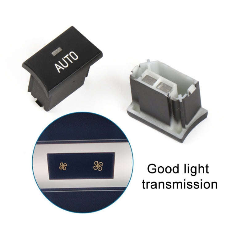 For BMW 1 Series / 3 Series / X1 / X3 Left Driving Car Air Conditioner Panel Switch Button, Air V...