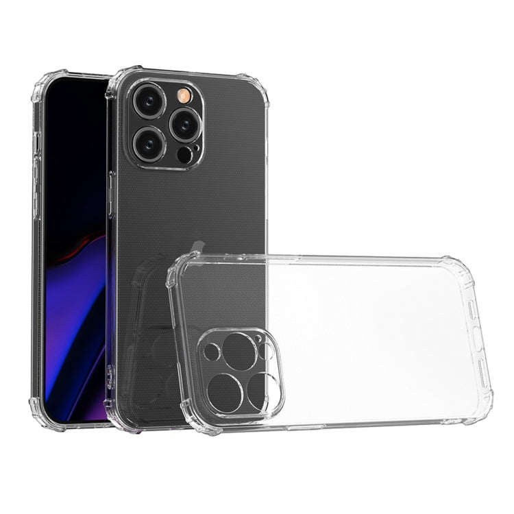 Four-Corner Shockproof Clear TPU Phone Case, For iPhone 17 Pro Max, For iPhone 17 Pro, For iPhone...