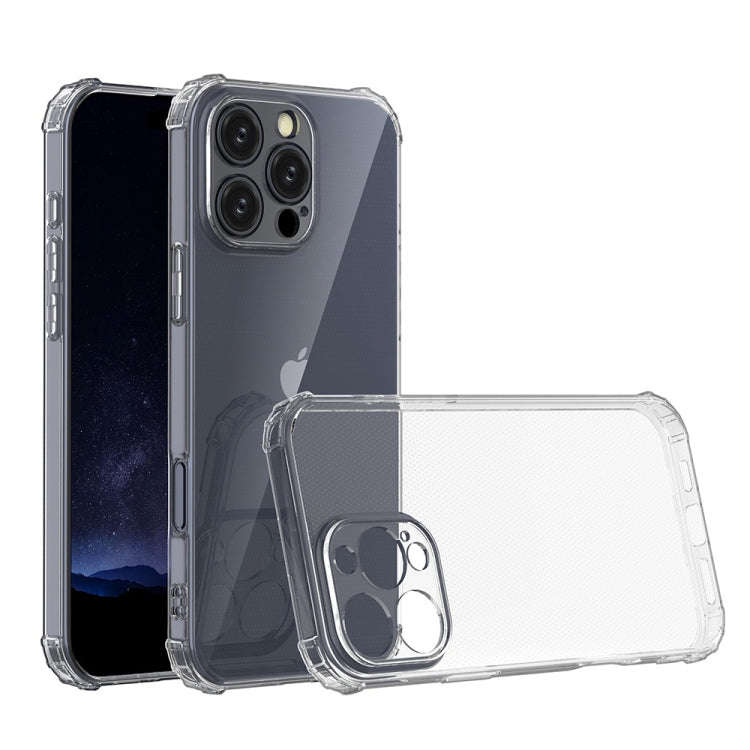Four-Corner Shockproof Clear TPU Phone Case, For iPhone 17 Pro Max, For iPhone 17 Pro, For iPhone...