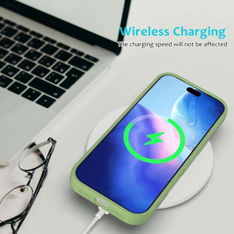 Solid Color Silicone Phone Case, For iPhone 17 Pro Max, For iPhone 17 Pro, For iPhone 17, For iPh...