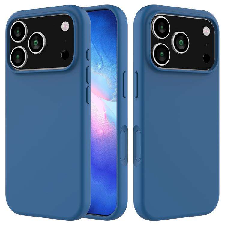 Solid Color Silicone Phone Case, For iPhone 17 Pro Max, For iPhone 17 Pro, For iPhone 17, For iPh...