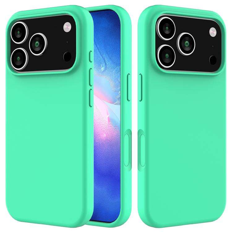 Solid Color Silicone Phone Case, For iPhone 17 Pro Max, For iPhone 17 Pro, For iPhone 17, For iPh...