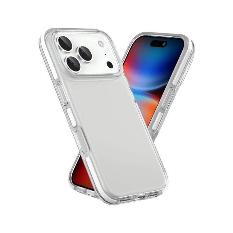 Two-color Shockproof High Transparency TPU Phone Case, For iPhone 17 Pro Max, For iPhone 17 Pro, ...