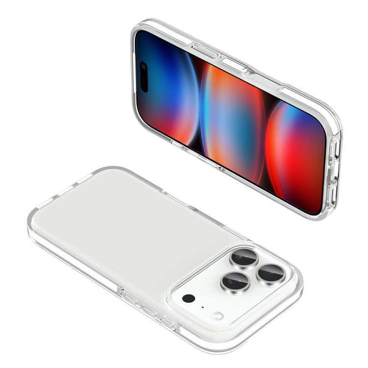 Two-color Shockproof High Transparency TPU Phone Case, For iPhone 17 Pro Max, For iPhone 17 Pro, ...