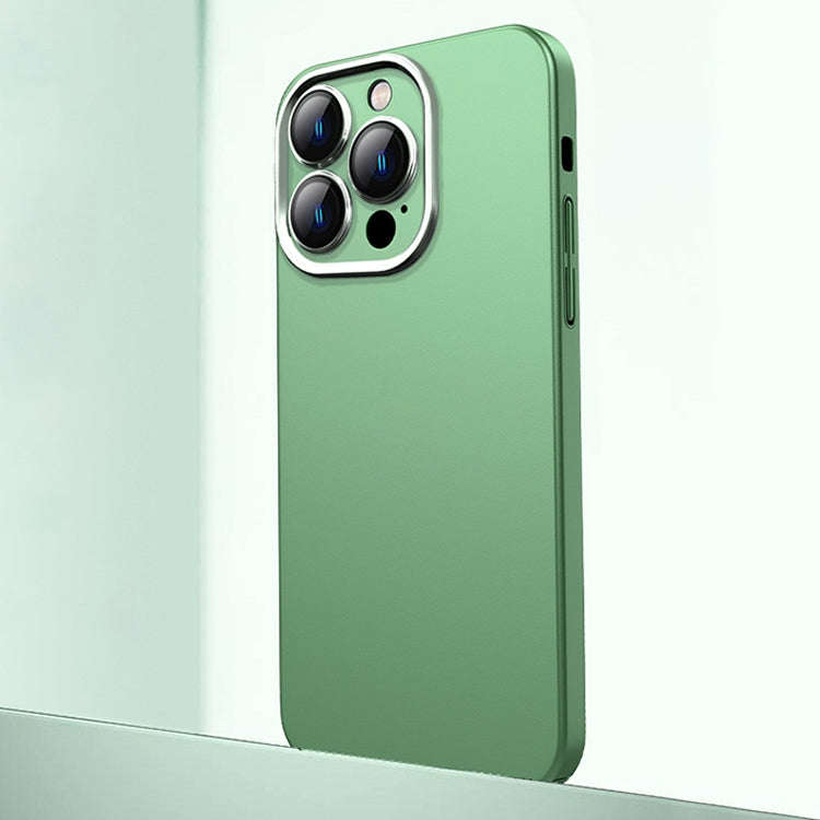 Frosted Metal Material Phone Case with Lens Protection, For iPhone 14 Plus, For iPhone 14, For iP...