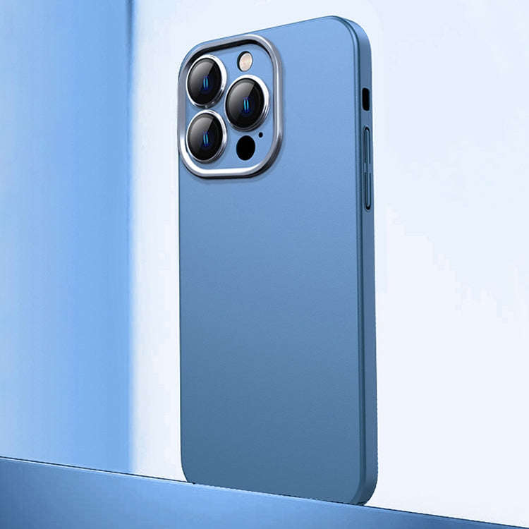 Frosted Metal Material Phone Case with Lens Protection, For iPhone 14 Plus, For iPhone 14, For iP...