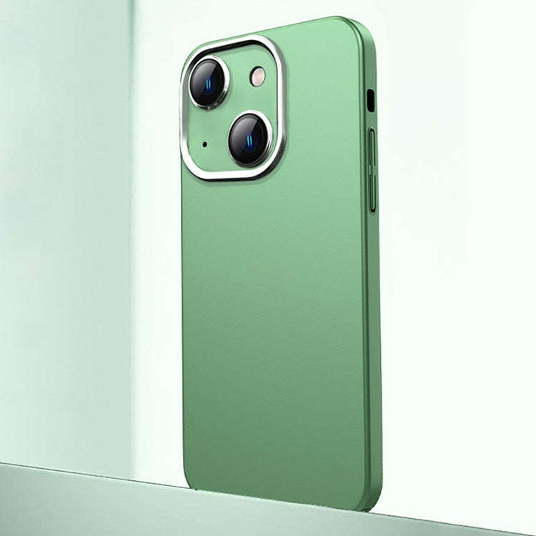 Frosted Metal Material Phone Case with Lens Protection, For iPhone 14 Plus, For iPhone 14, For iP...