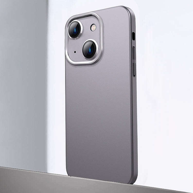 Frosted Metal Material Phone Case with Lens Protection, For iPhone 14 Plus, For iPhone 14, For iP...