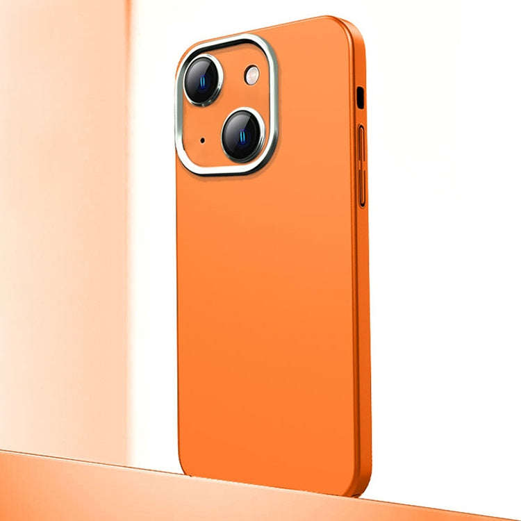 Frosted Metal Material Phone Case with Lens Protection, For iPhone 14 Plus, For iPhone 14, For iP...