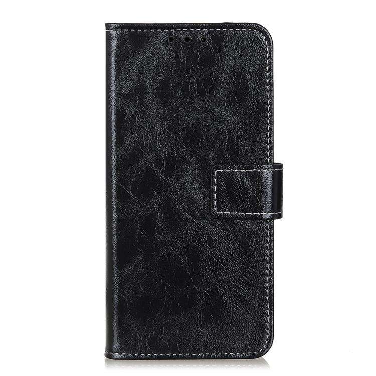 Retro Crazy Horse Texture Horizontal Flip Leather Phone Case, For iPhone 17 Pro Max, For iPhone 1...