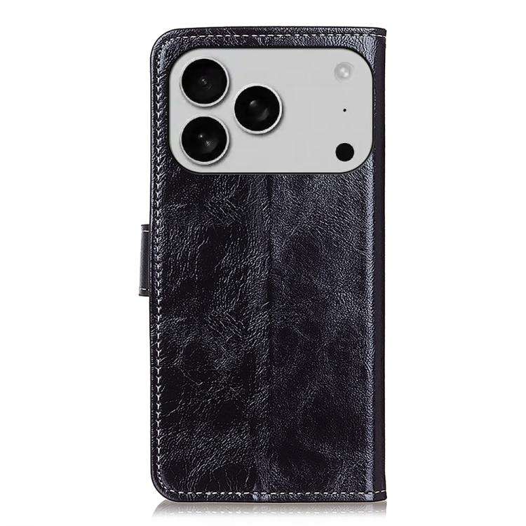 Retro Crazy Horse Texture Horizontal Flip Leather Phone Case, For iPhone 17 Pro Max, For iPhone 1...
