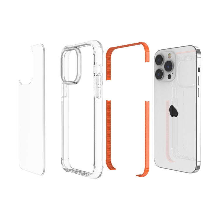 Four-corner Shockproof TPU Hybrid Acrylic Phone Case, For iPhone 15 Pro Max, For iPhone 15 Pro, F...
