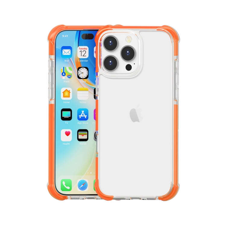 Four-corner Shockproof TPU Hybrid Acrylic Phone Case, For iPhone 16 Pro Max, For iPhone 16 Pro, F...