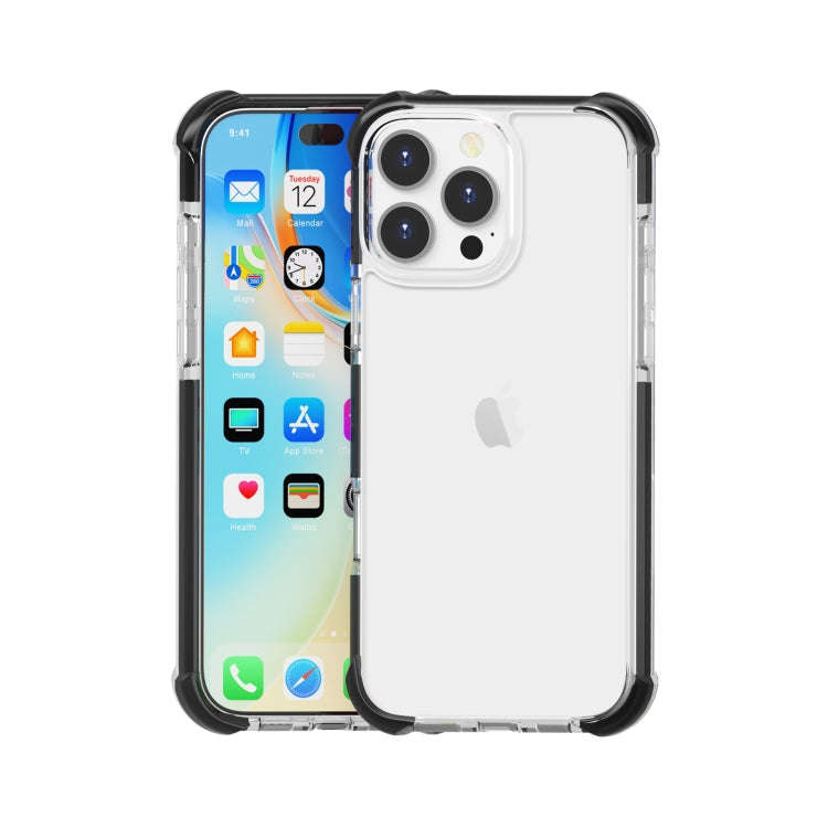 Four-corner Shockproof TPU Hybrid Acrylic Phone Case, For iPhone 16 Pro Max, For iPhone 16 Pro, F...