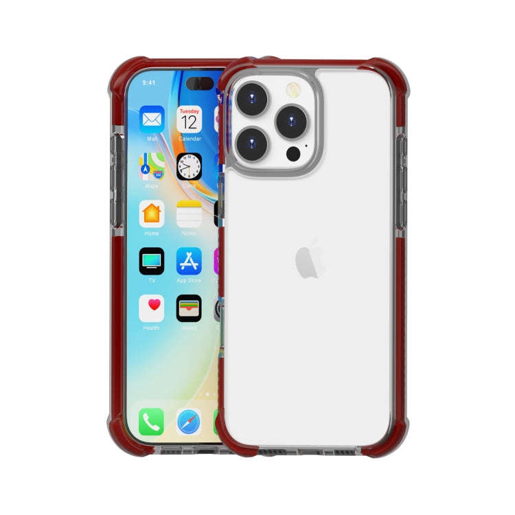 Four-corner Shockproof TPU Hybrid Acrylic Phone Case, For iPhone 16 Pro Max, For iPhone 16 Pro, F...