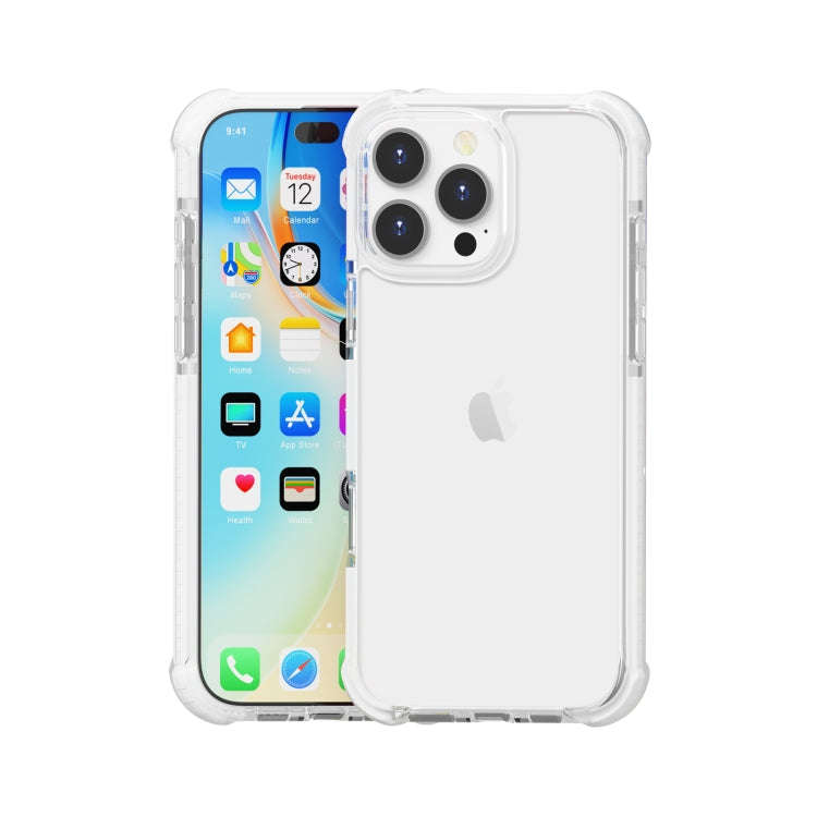 Four-corner Shockproof TPU Hybrid Acrylic Phone Case, For iPhone 16 Pro Max, For iPhone 16 Pro, F...