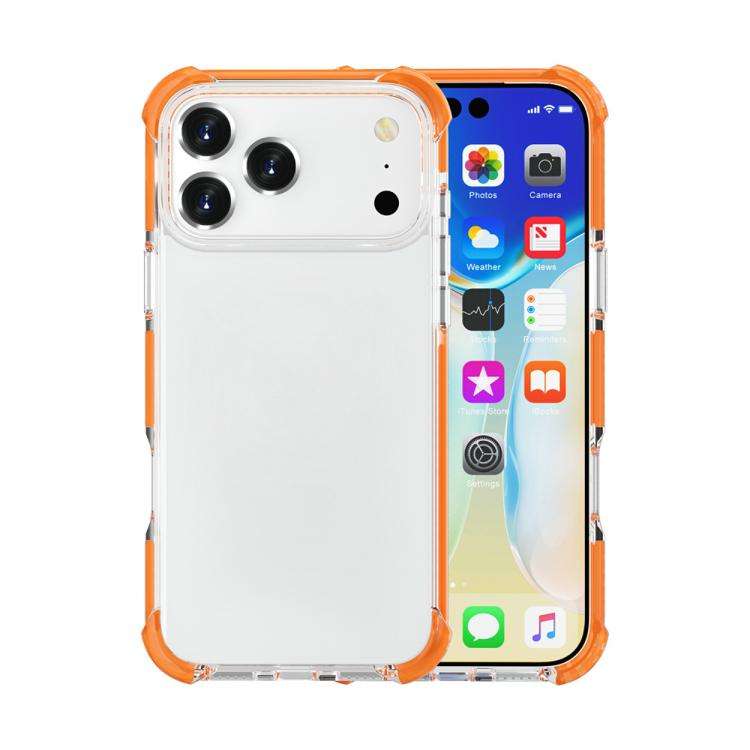 Four-corner Shockproof TPU Hybrid Acrylic Phone Case, For iPhone 17 Pro Max, For iPhone 17 Pro, F...