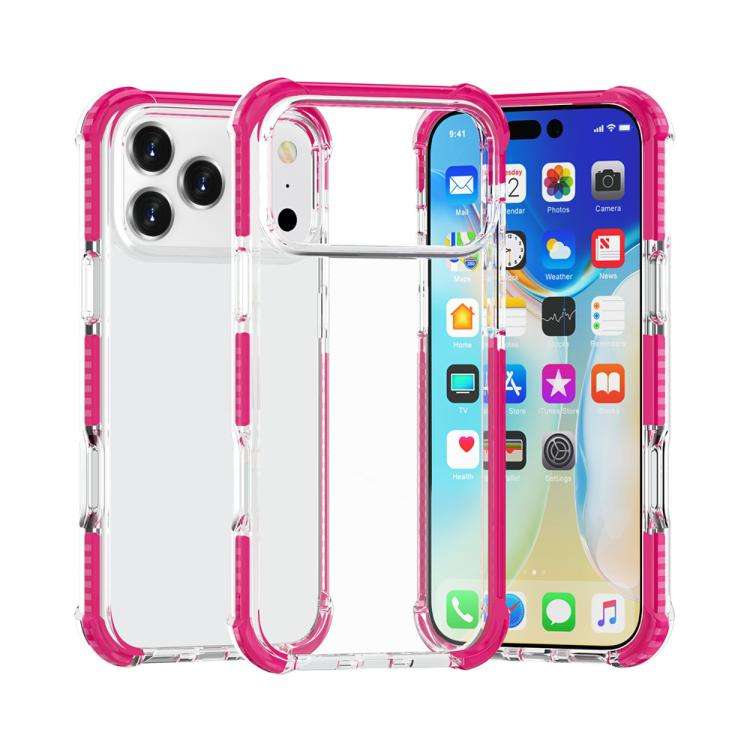 Four-corner Shockproof TPU Hybrid Acrylic Phone Case, For iPhone 17 Pro Max, For iPhone 17 Pro, F...