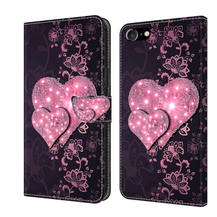 Crystal 3D Shockproof Protective Leather Phone Case, For iPhone 6 Plus / 7 Plus / 8 Plus, For iPh...