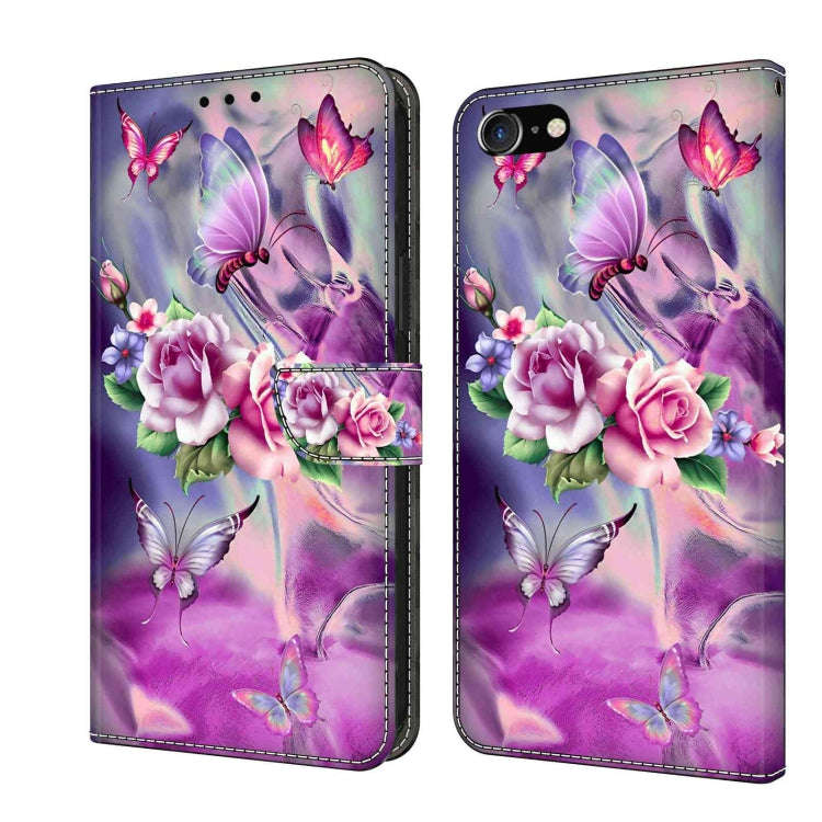 Crystal 3D Shockproof Protective Leather Phone Case, For iPhone 6 Plus / 7 Plus / 8 Plus, For iPh...