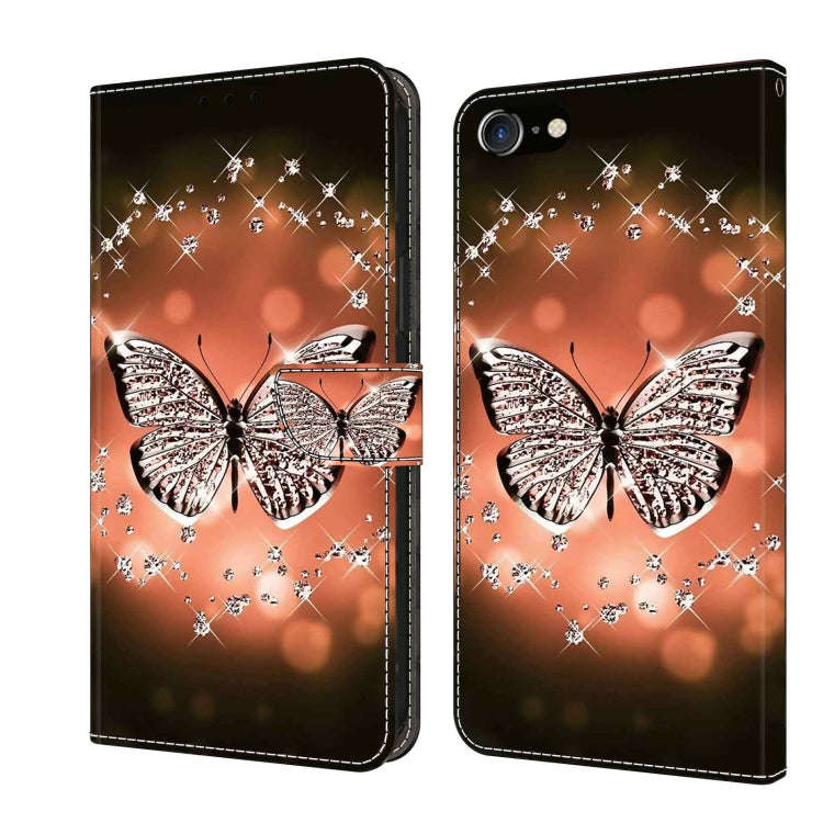 Crystal 3D Shockproof Protective Leather Phone Case, For iPhone 6 Plus / 7 Plus / 8 Plus, For iPh...