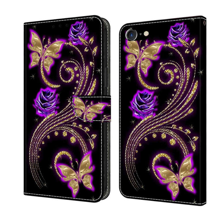 Crystal 3D Shockproof Protective Leather Phone Case, For iPhone 6 Plus / 7 Plus / 8 Plus, For iPh...