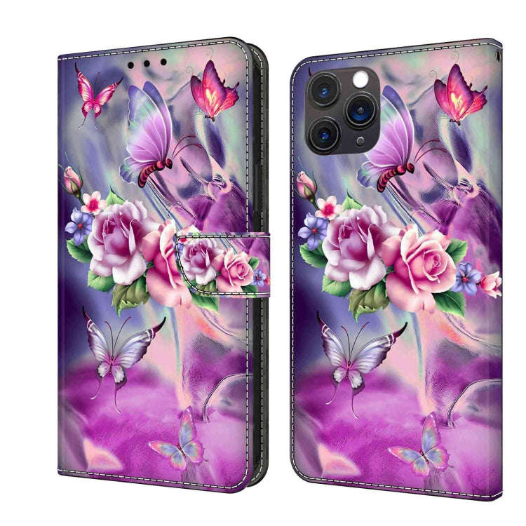 Crystal 3D Shockproof Protective Leather Phone Case, For iPhone 11 Pro Max, For iPhone 11