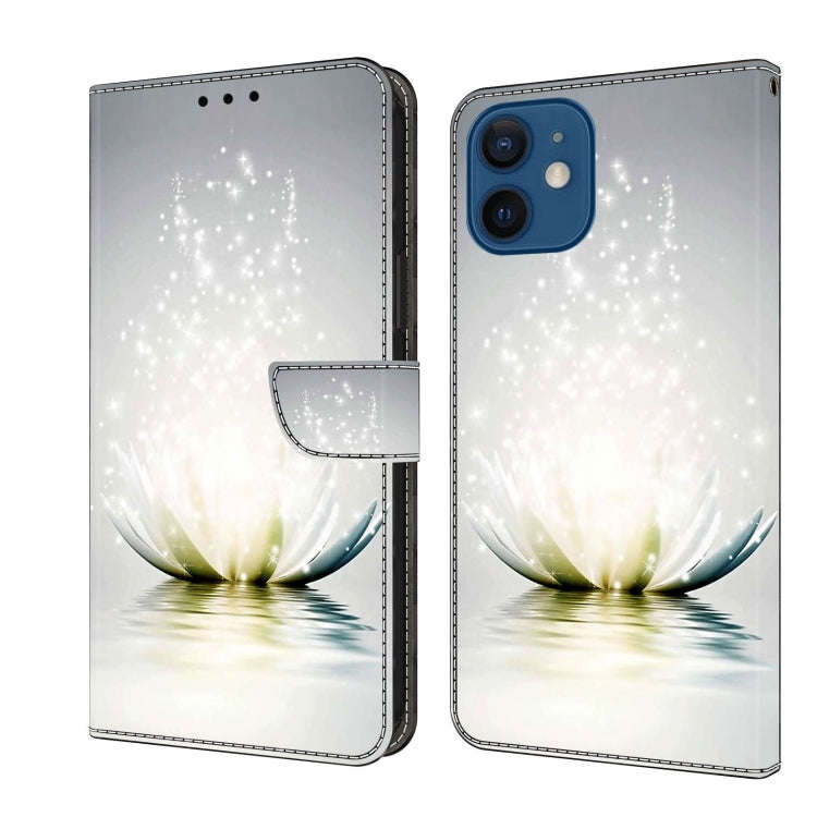 Crystal 3D Shockproof Protective Leather Phone Case, For iPhone 12 mini / 13 mini, For iPhone 12 ...