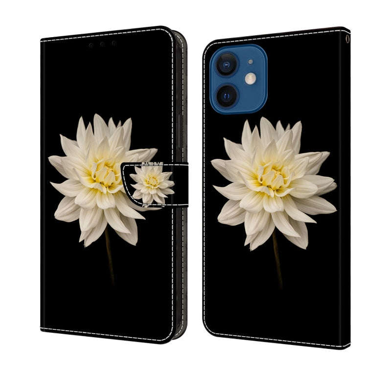 Crystal 3D Shockproof Protective Leather Phone Case, For iPhone 12 mini / 13 mini, For iPhone 12 ...