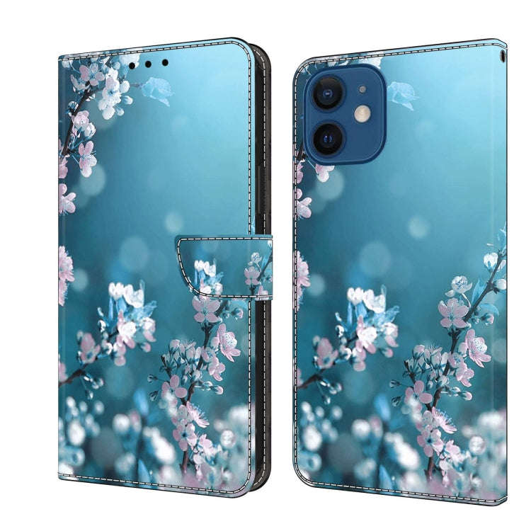 Crystal 3D Shockproof Protective Leather Phone Case, For iPhone 12 mini / 13 mini, For iPhone 12 ...