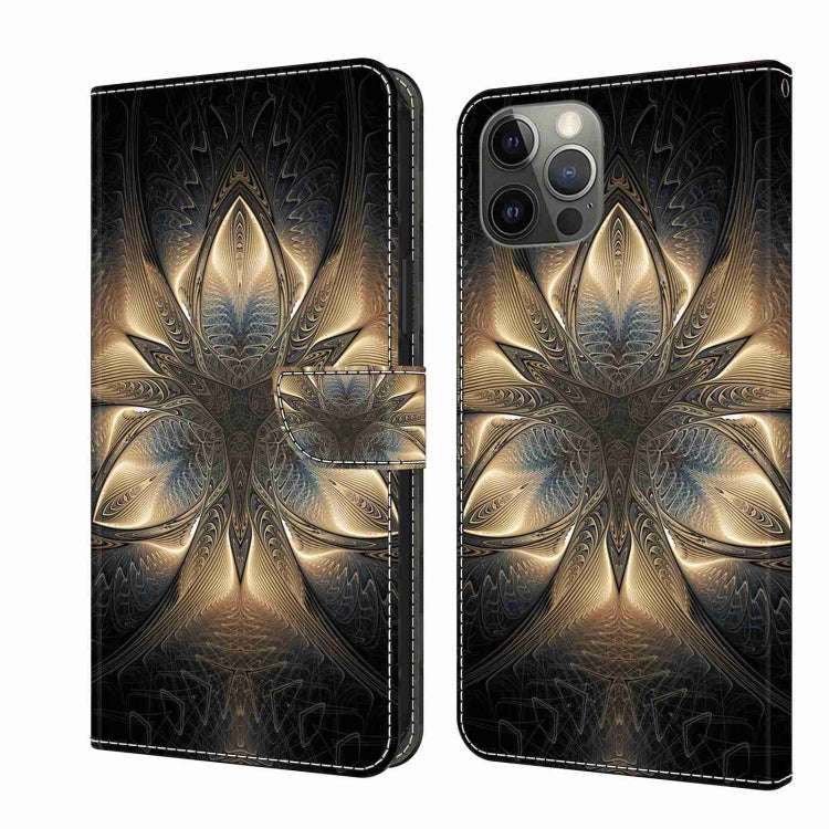 Crystal 3D Shockproof Protective Leather Phone Case, For iPhone 12 mini / 13 mini, For iPhone 12 ...