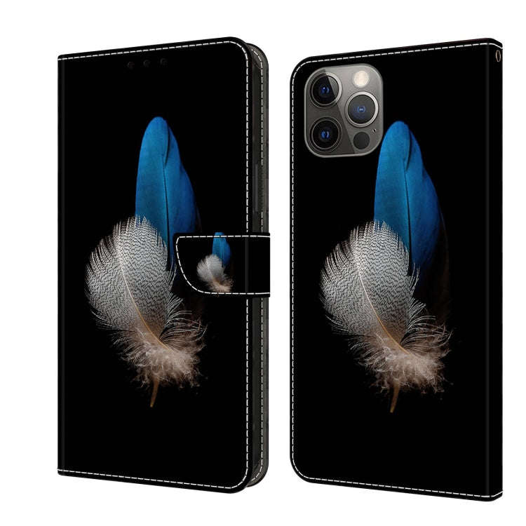 Crystal 3D Shockproof Protective Leather Phone Case, For iPhone 12 mini / 13 mini, For iPhone 12 ...