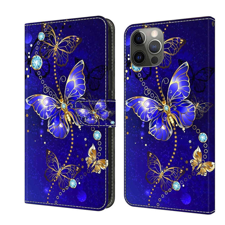 Crystal 3D Shockproof Protective Leather Phone Case, For iPhone 12 mini / 13 mini, For iPhone 12 ...