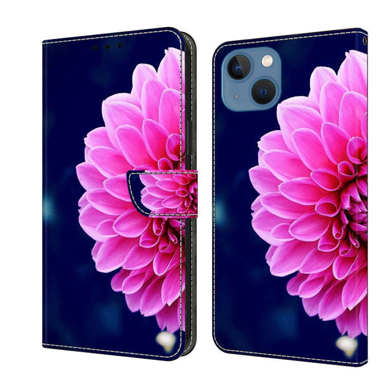 Crystal 3D Shockproof Protective Leather Phone Case, For iPhone 15 Pro, For iPhone 13 / 14