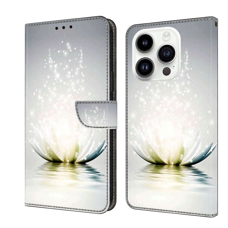 Crystal 3D Shockproof Protective Leather Phone Case, For iPhone 15 Pro, For iPhone 13 / 14