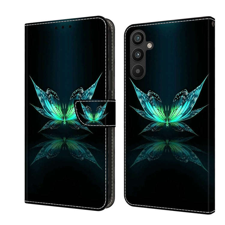 Crystal 3D Shockproof Protective Leather Phone Case, For Samsung Galaxy A34 5G, For Samsung Galax...