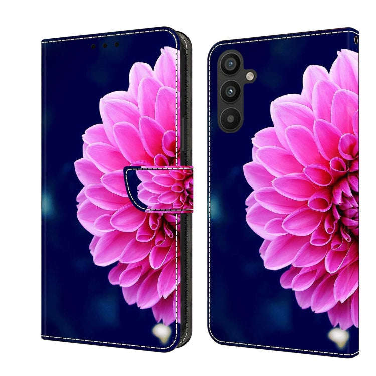Crystal 3D Shockproof Protective Leather Phone Case, For Samsung Galaxy A34 5G, For Samsung Galax...