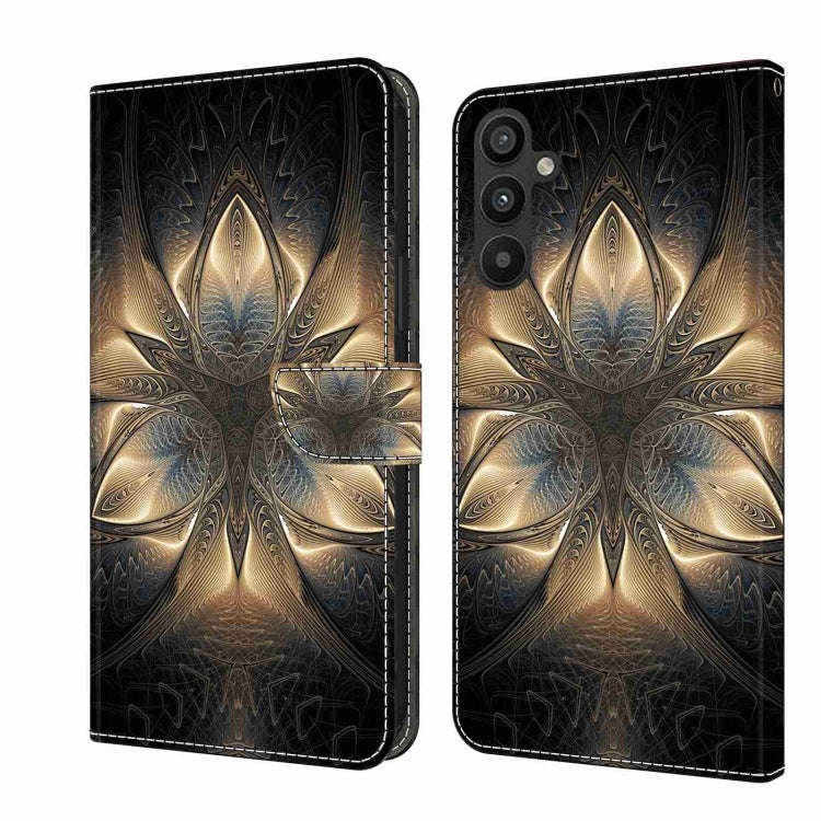 Crystal 3D Shockproof Protective Leather Phone Case, For Samsung Galaxy A34 5G, For Samsung Galax...